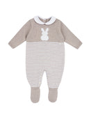 Chicco bodi štrikan "Zeko" s nogavicama - FSC® i OEKO-TEX®