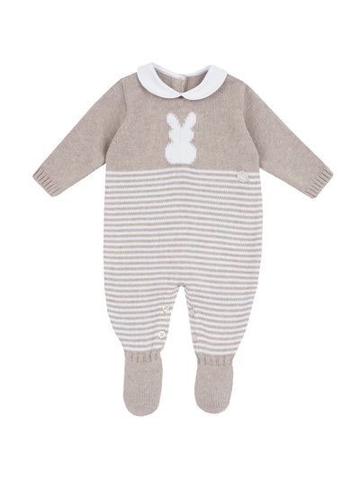 Chicco Strickbody „Hase“ mit Beinen – FSC®- und OEKO-TEX®-zertifiziert