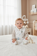 Chicco „Train“-Body mit Beinen – FSC®- und OEKO-TEX®-zertifiziert