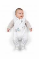 Chicco „Train“-Body mit Beinen – FSC®- und OEKO-TEX®-zertifiziert