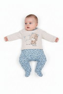 Chicco „Little Cats“-Body mit Beinen – FSC®- und OEKO-TEX®-zertifiziert