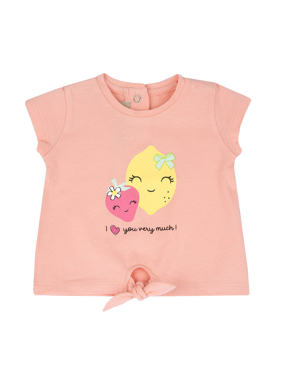 Chicco — Kurzarmshirt „I Love You Very Much“
