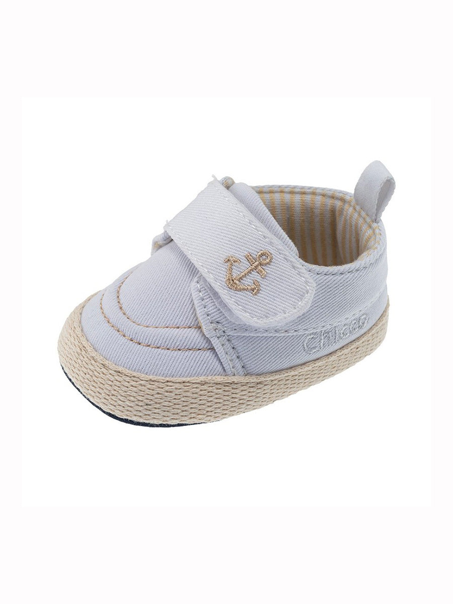 Chicco baby mokasine s morskim motivom za prve korake