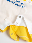 Chicco — Ärmelloser Strampler "Un Mare di Divertimento!"