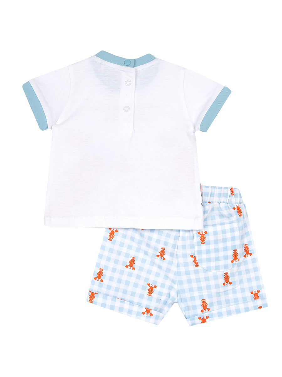 CHICCO SET 2 TLG. – SHIRT + SHORTS | MEERESABENTEUER
