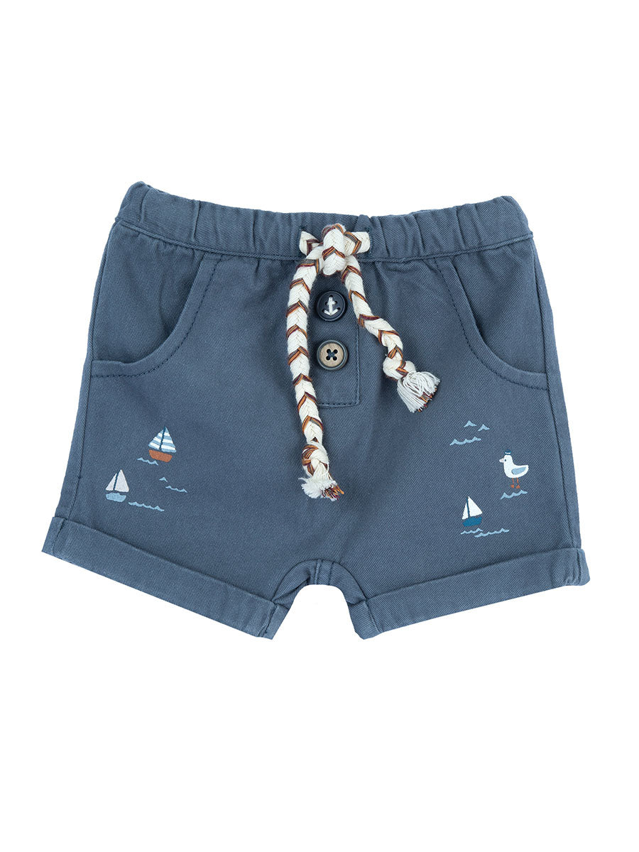 CHICCO SHORTS FÜR JUNGEN — NAUTISCHES MOTIV