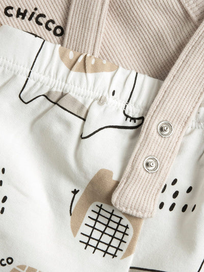 Chicco „Elefanten“-Set mit Shorts für Jungen