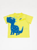 Chicco — Majica kratkih rukava "Dino Friend" | Žuta