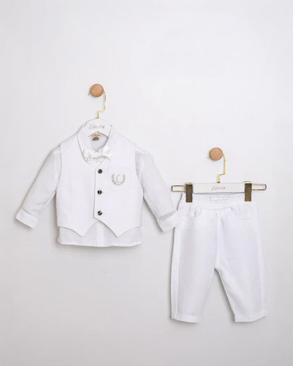Cumino "Marlon" Three-Piece Formal Set for Boys (6–18 months)