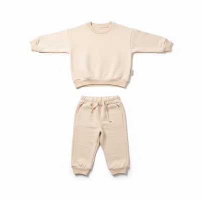 Vauva - Kinder-Trainingsanzug-Set aus Baumwolle mit Tasche - verschiedene Farben (Größen 80-104)