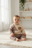 Dječja trenirkica s medićem – 100% pamuk (6–18 mj)