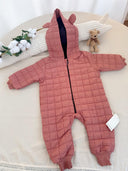 VAUVA hooded jumpsuits for babies and children – sizes 3 months-2 years)