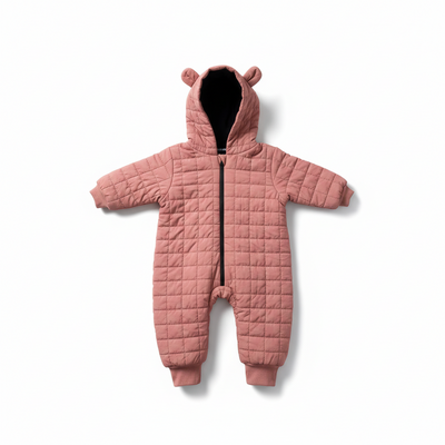 VAUVA Kapuzenoveralls für Babys und Kinder (Größen 3 Monate-2 Jahre)