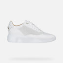 GEOX D RUBIDIA A – women's perforated leather sneakers
