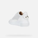 GEOX D RUBIDIA A – women's perforated leather sneakers