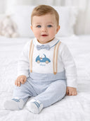 Chicco „Figurice“ Body mit Beinen – FSC®- und OEKO-TEX®-zertifiziert