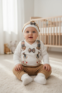 Baby set – bodysuit + pants + hat