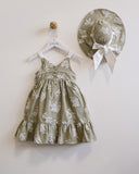 Lara "Cumino" DOUBLE GIRLS SET - Pamuk 100%