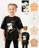 T-shirt "Try Hard and Be Brave" for girls