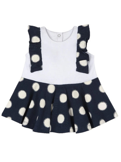Kinderkleid mit Punkten, Marke Chicco