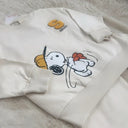Dječja trenirka s printom - bež, Snoopy (Veličine 104-122) - Šaramondo