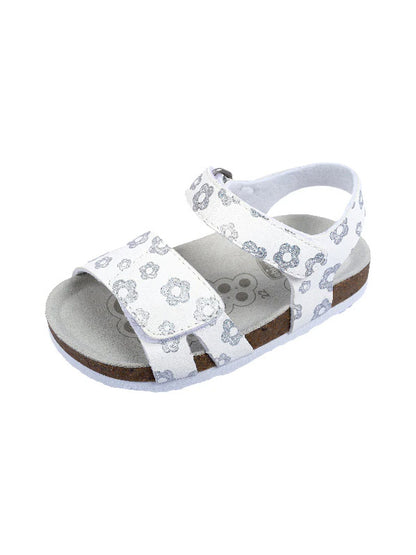 Kindersandalen mit Blumenmuster, Marke Chicco