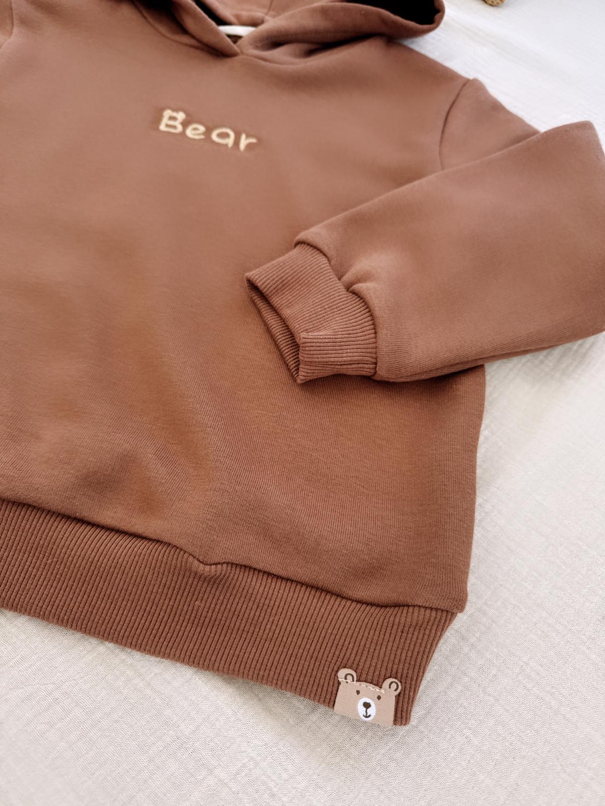 Dječja dukserica s kapuljačom "Bear" – udobnost i stil za svaki dan