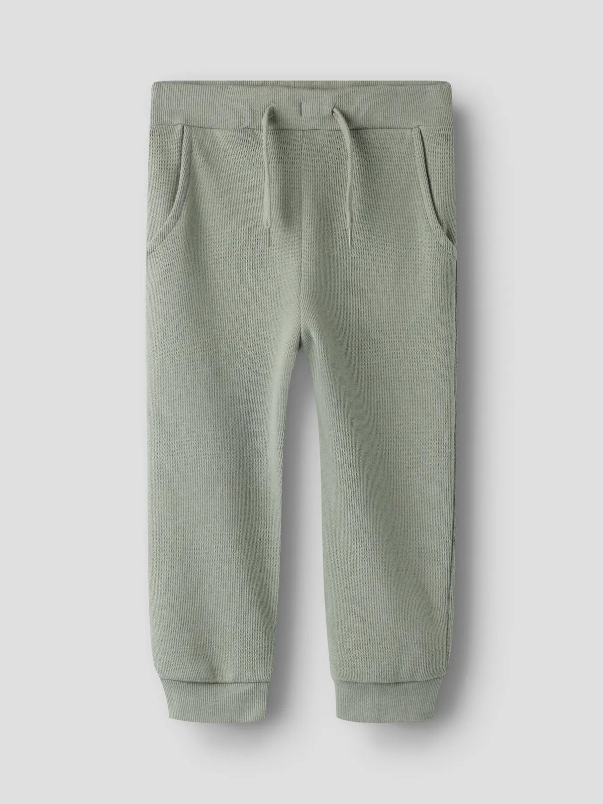 Nameit children's sweatpants made of unbrushed loopback sweat material