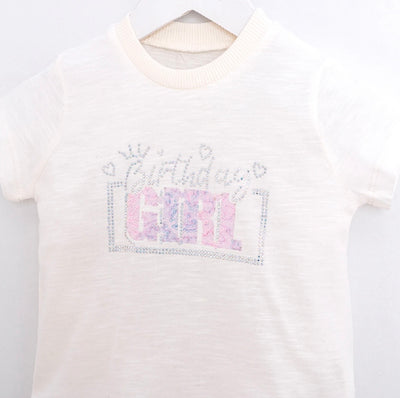 Cumino dreiteiliges „Birthday girl“ Set für Mädchen (2-5 JAHRE)