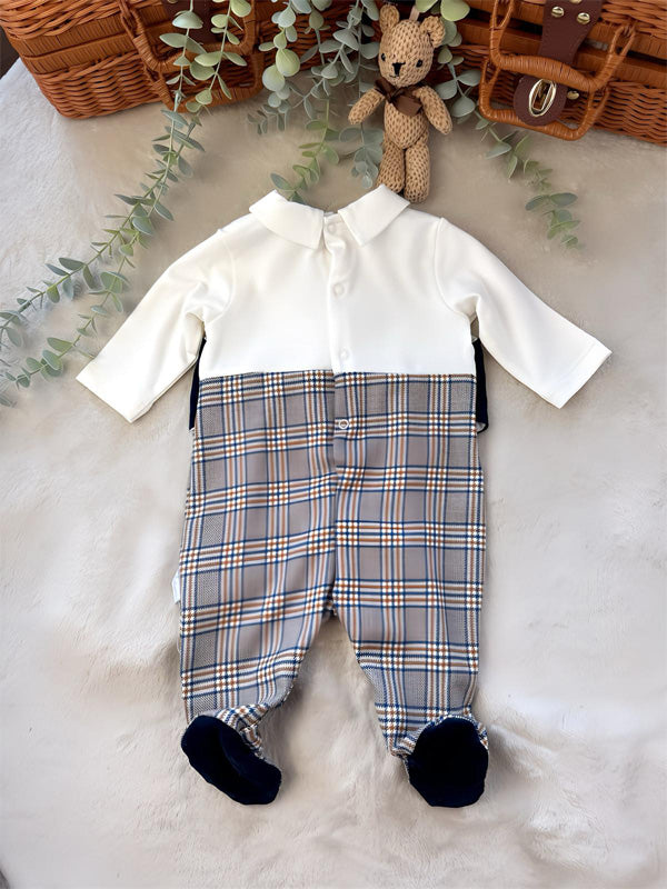Elegantni kombinezon za bebe – Maleni džentlmen