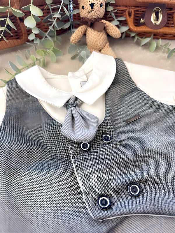 Elegantni kombinezon za bebe – Maleni džentlmen