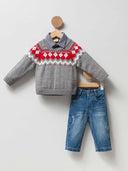 CUMINO Emary three-piece boy's set (9 - 24 M)