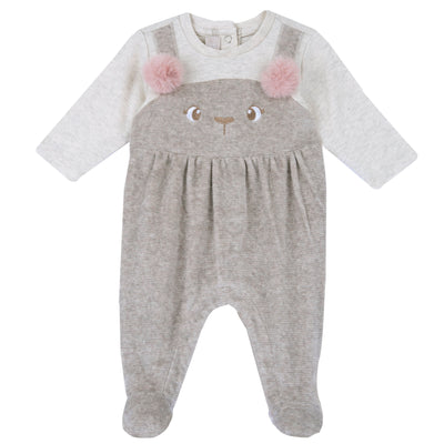 Chicco Baby bunny-themed romper