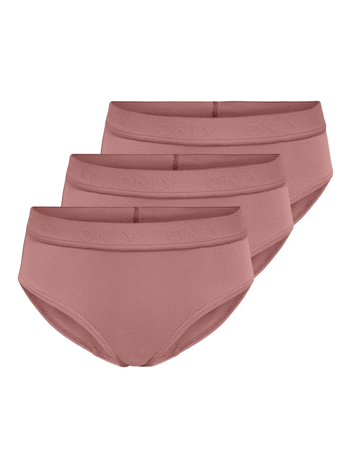 ONLY GIRLS pamučne gaćice s logom, 3 komada