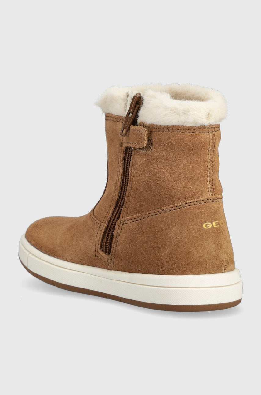 Geox Boots TROTTOLA GIRL smeđe