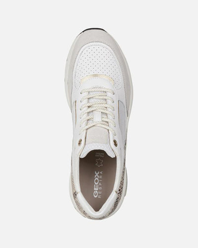 GEOX SNEAKERS - WEISS/OFF WHITE