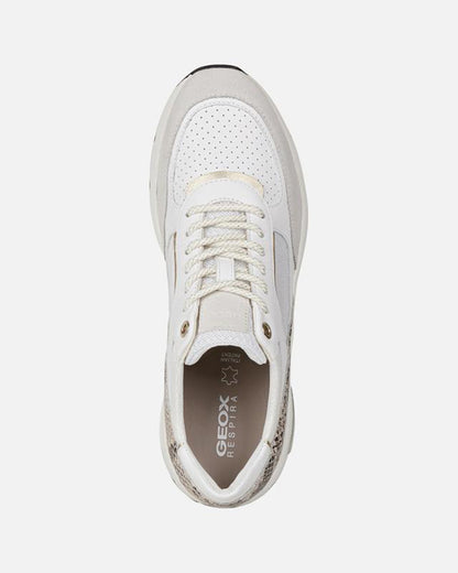 GEOX SNEAKERS - WEISS/OFF WHITE