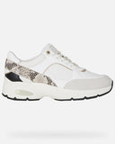 GEOX SNEAKERS - WHITE/OFF WHITE