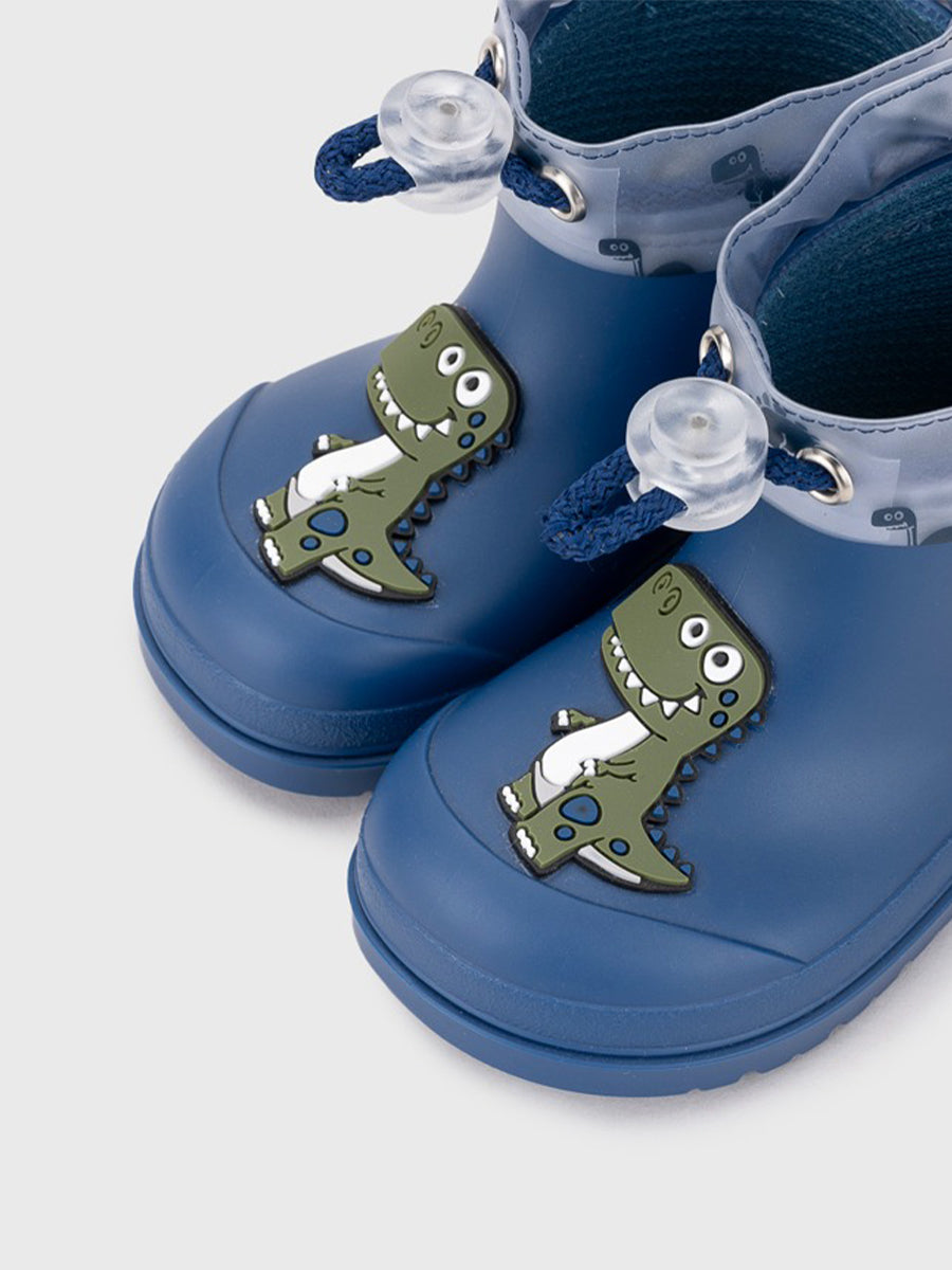 IGOR MENDI DINO — children's rubber rain boots