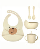 Silicone feeding set in a gift box - the perfect gift for little gourmets