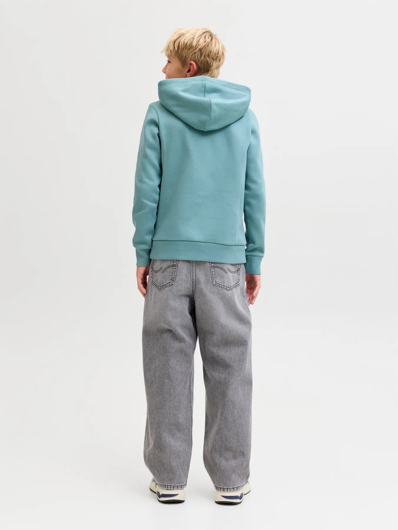 JACK & JONES klasična hudica za dječake (JJELOGO SWEAT HOOD)