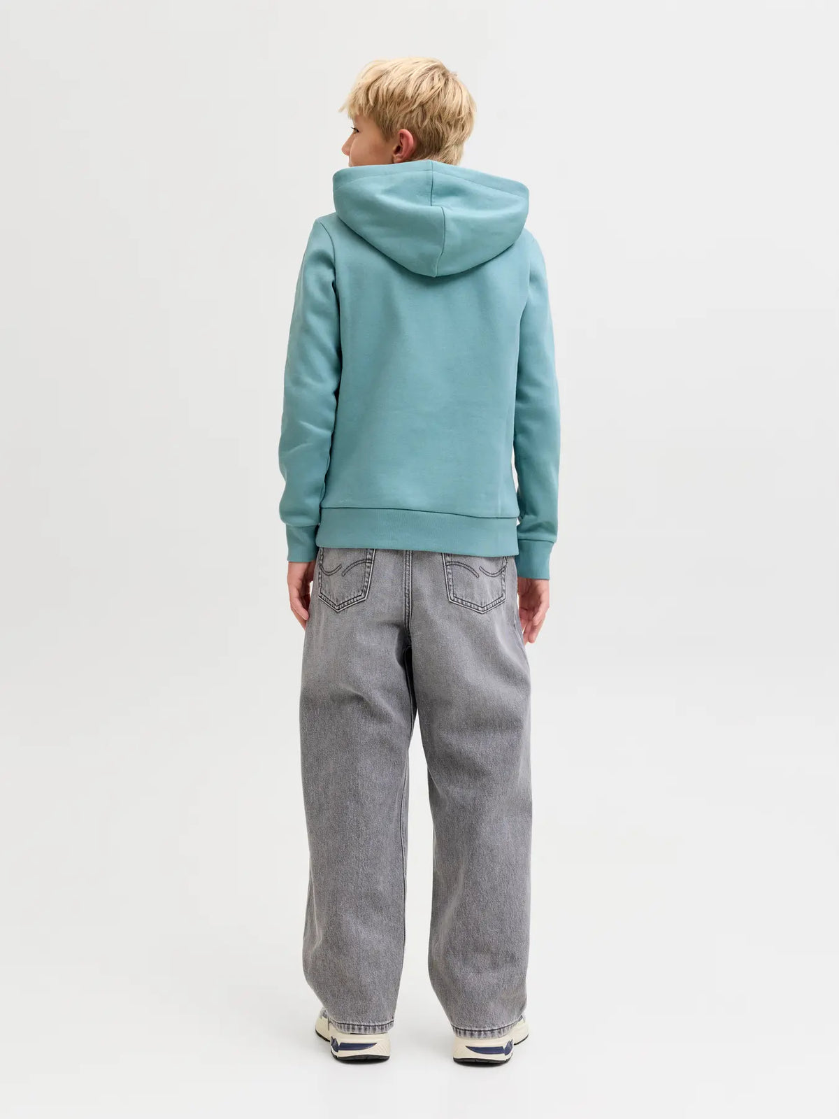 JACK & JONES klasična hudica za dječake (JJELOGO SWEAT HOOD)