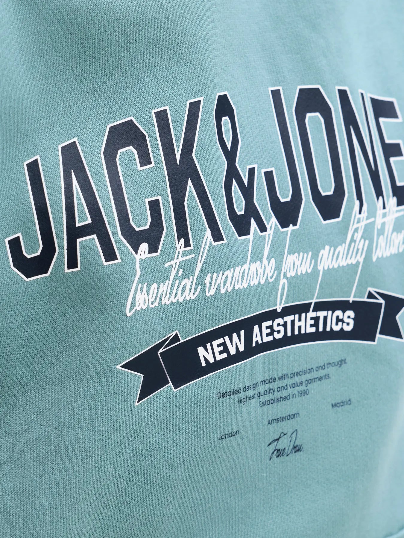 JACK & JONES klasična hudica za dječake (JJELOGO SWEAT HOOD)