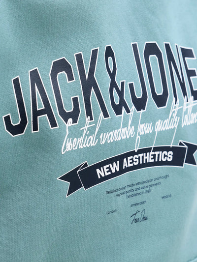 JACK & JONES klasična hudica za dječake (JJELOGO SWEAT HOOD)