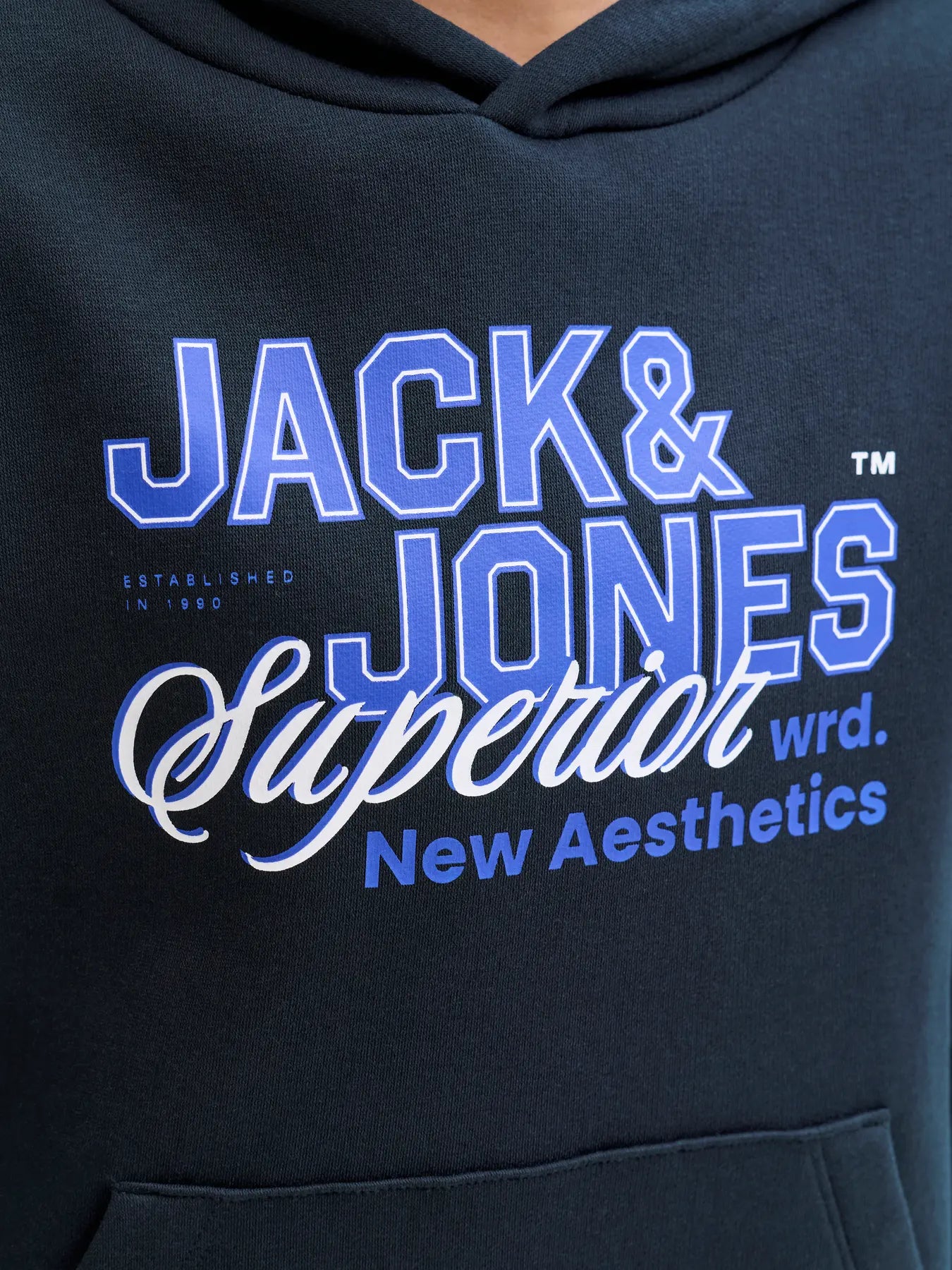 JACK & JONES dječji hoodie za dječake (JJELOGO SWEAT HOOD)