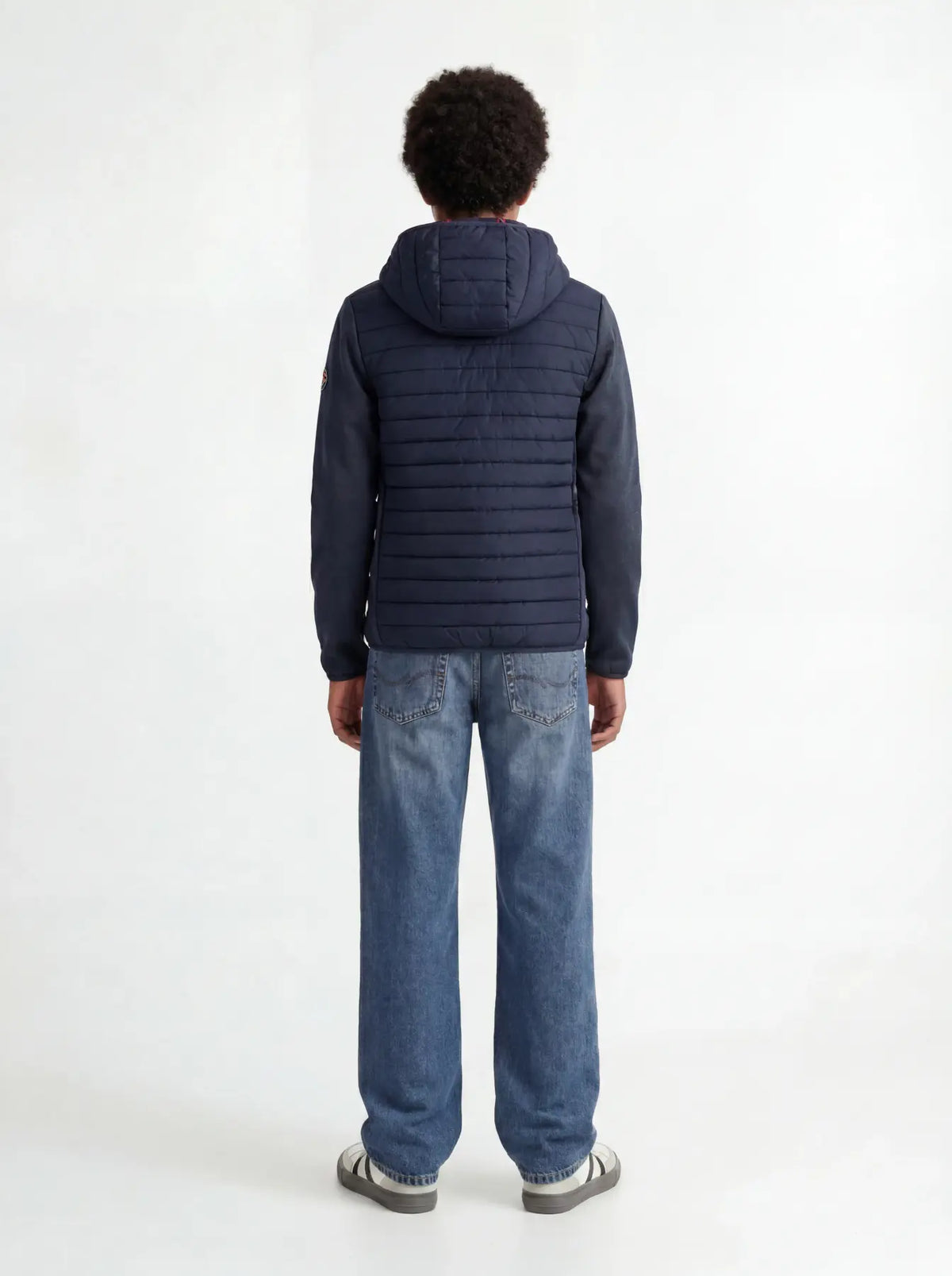 JACK & JONES Hibridna i vjetrootporna jakna za dječake (JJEMULTI)