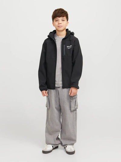 JACK & JONES Lagana i vodoodbojna softshell jakna za dječake(JJETHEO)