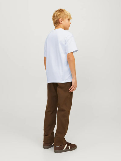 Jack&amp;Jones – T-Shirt aus Bio-Baumwolle, weiß