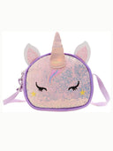 Worldly cute little unicorn crossbody bag