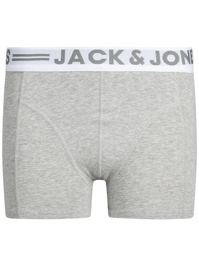 Jack & Jones Junior 3er-Pack – Boxershorts aus Bio-Baumwolle für Jungen